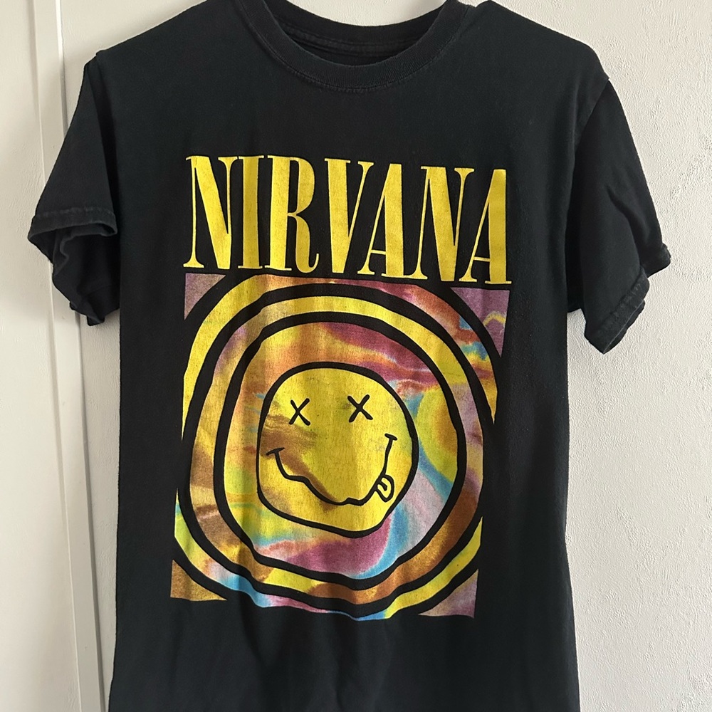 Nirvana band tee